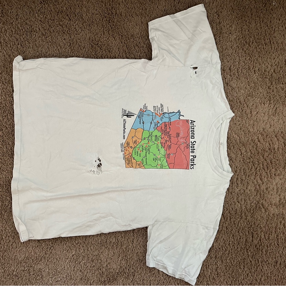 Vintage White Graphic T-Shirt